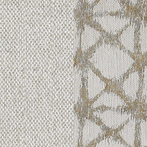 English Elm Rory Latte Boucle Sloped-Arm Lounge Chair with Metallic Pillow — Retro Barrel Design, Cozy Corner Accent B062P358171