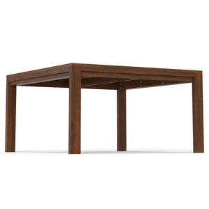 English Elm Wilson Handcrafted Square Dining Table - Stylish Walnut Finish, Seats 8, Perfect For Any Space! B136P266909-GIGA