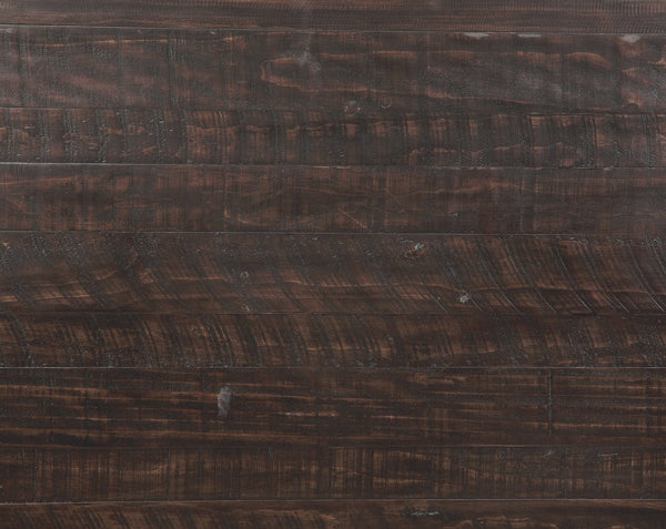 English Elm Wallace & Bay - Brown Two-Tone 2-Drawer Server in Dark Mocha & Antique White — Country Chic, Durable Wood, 66"W B361P384471