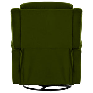 English Elm Christopher Knight Home® - 360° Swivel Recliner Plush Velvet Manual Rocker with Infinite Recline Support for Living Room Comfort Green N763P202666E