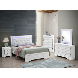 English Elm Elegant Twin Bed In Silver Champagne - Modern Transitional Design With Durable Support & Easy Assembly B078S00534