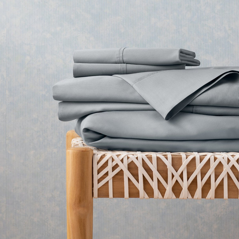 English Elm Linenspa 600Tc Cotton Blend Pillowcase Set, Queen-Size, Stone Color, Soft & Durable For Everyday Comfort B350P394842