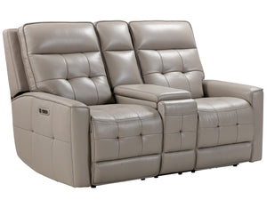 Parker Living Canterbury - Pewter Power Zero Gravity Console Loveseat Pewter MCAN#822CPHZ-PEW Parker House