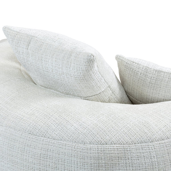 English Elm Lazy Sofa Oversized Ergonomic Bean Bag Lounger with High Wrap Back, Plush Chenille Foam Comfort for Living Room, Bedroom, Office Beige W395P252048