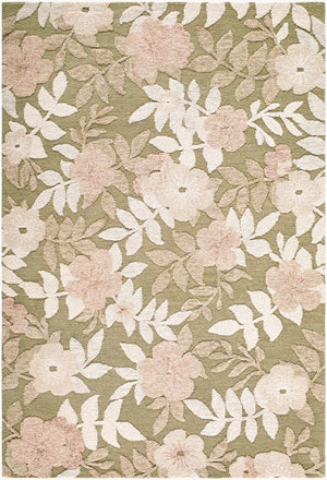 Livabliss Fabian Hand-tufted Wool Accent Rug Minimalist Medium Pile for Bedroom or Entryway Olive Green, Bl 8' x 10' FBI2301-810