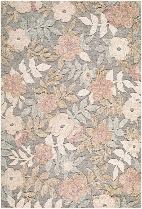 Livabliss Fabian Hand-tufted Wool Accent Rug Minimalist Style for Bedroom or Entryway Dusty Rose, Sag 5' x 7'6" FBI2302-576