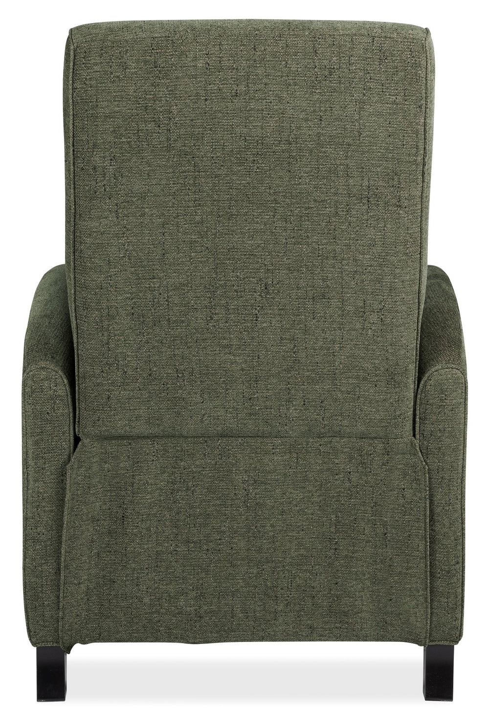 Hooker Furniture Denver Push Back Recliner Channeled Polyester Upholstery Tapered Wood Legs Lounge RC843-PB-429