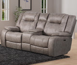 Parker House Parker Living Blake - Desert Taupe Manual Reclining Sofa Loveseat and Recliner Desert Taupe 100% Polyester (W) MBLA-321-DTAU