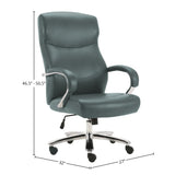 Parker House Parker Living - Fabric Heavy Duty Desk Chair Cabrera Azure 83% Polyester, 17% PU (W) DC#315HD-CAZ
