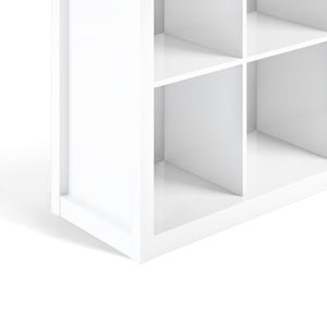 English Elm Artisan 9-Cube Bookcase - Handcrafted White Storage Unit For Stylish Organization In Any Room B136P158415