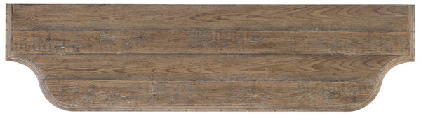 Hooker Furniture Boheme Saint Germain Server With Distressed Whitewash & Merino Blue, 4-Door Buffet With Drawers (72") 5750-75900-MULTI