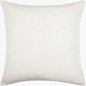 Surya Fabuleuse 18"L X 18"W Elegant Cotton Linen Accent Pillow – Cozy Décor For Sophisticated Spaces Light Beige Cotton,Linen,Cotton,Linen Fbu002-1818p