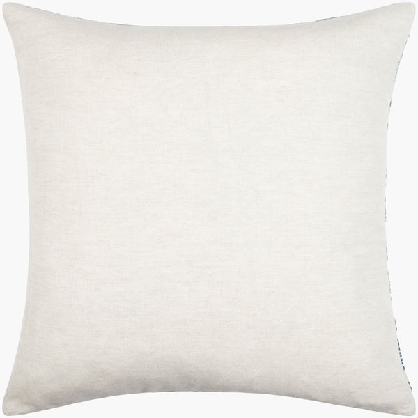 Surya Fabuleuse 18"L X 18"W Elegant Cotton Linen Accent Pillow – Cozy Décor For Sophisticated Spaces Light Beige Cotton,Linen,Cotton,Linen Fbu002-1818p