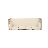 Christopher Knight Home® - Noble House - Varney Outdoor Extendable Acacia Wood Daybed Sofa