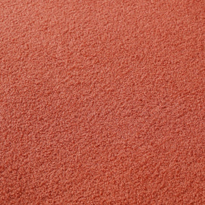 English Elm Sleeper 3-in-1 Pull-Out Couch Bed with Teddy Chaise, Breathable Fabric, Supportive Cushions for Small Spaces Orange W1117P253965