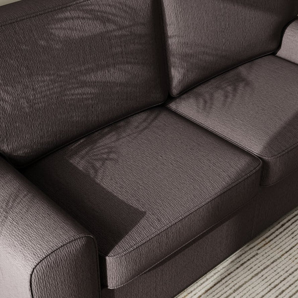 English Elm 69.6" Chenille Upholstered Loveseat with Spring Cushions and Metal Frame for Modern Spaces Grey W3568P431423