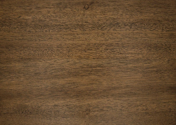 English Elm 5pc Round Counter Height Dining Set Acacia Wood Pedestal Table with Built-in Shelf B011P427921