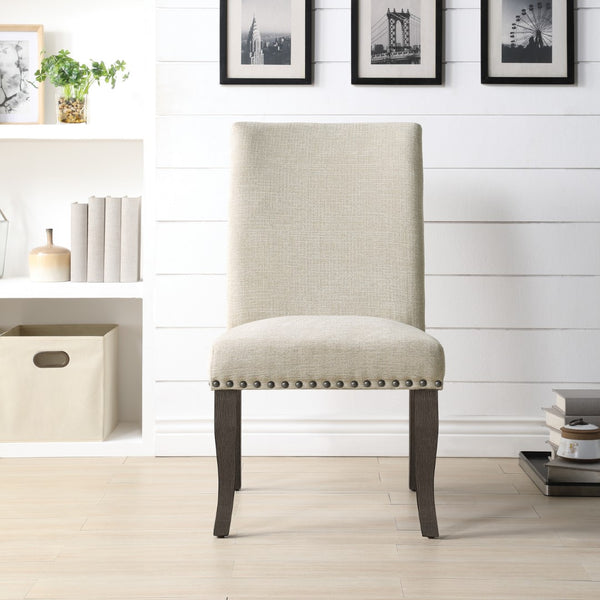 OSP Home Furnishings Hamilton Dining Chair  - Set of 2 Linen