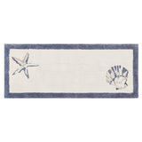 Madison Park Bayside Coastal Reversible High Pile Tufted Bath Rug MP72-5842 Blue