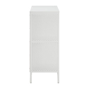 OSP Home Furnishings Ace 4 Cube Storage/Bookcase White