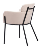 Bremor Dining Chair - Set of 2 Beige 110172 Zuo Modern