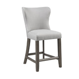 Madison Park Signature Helena Transitional 25.5" Upholstered Counter Stool MPS104-0301 Cream