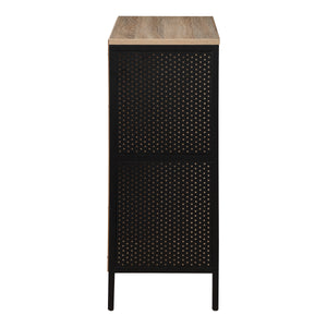 OSP Home Furnishings Ace 4 Cube Storage/Bookcase River Oak