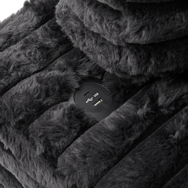 English Elm Oversized Double Chaise Lounge Sofa - Cloud Couch With Usb Ports, Cup Holders & Plush Pillows For Comfort N719S002110B-GIGA