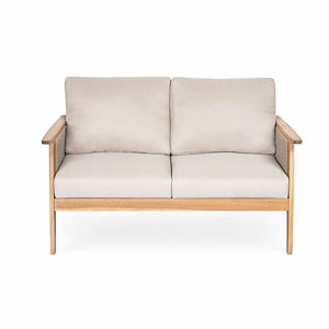 English Elm Christopher Knight Home® - Outdoor 4-Piece Acacia Wood Sectional Sofa Set With Durable Rope Accents And Water-Repellent Cushions N757S438679B