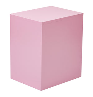 OSP Home Furnishings 22" Pencil, Box, File Cabinet Pink