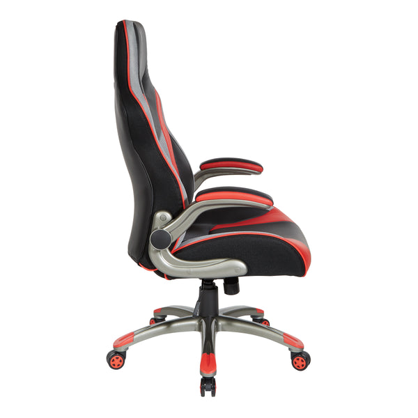 OSP Home Furnishings Uplink Gaming Chair Red