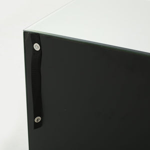 English Elm Christopher Knight Home® - 17.70'' Mirrored Nightstand - Silver Glass 3-Drawer Accent Table, Compact Glam Bedside Storage, Smooth Metal Glides 60982.00