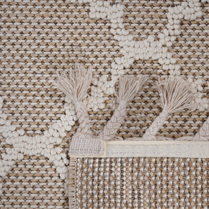 English Elm Loom & Luxe Ivory Trellis Area Rug 2X8 – Durable, Stain-Resistant Indoor/Outdoor Runner For High-Traffic Homes B335P289600