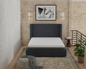 English Elm Pur Chill California King Gel Memory Foam Mattress with Active Cooling Cover B337P293557