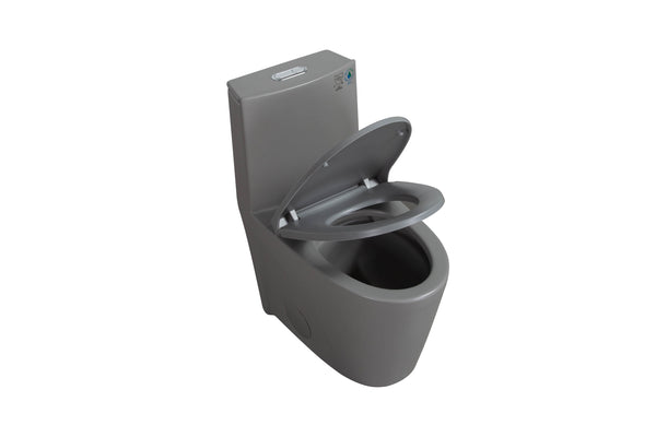 English Elm Toilet Floor Bolt Cap Set Polished Covers for a Clean Finished Bathroom Base Grey W1920P224477