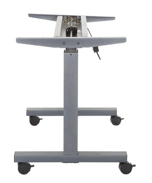 OSP Home Furnishings 4' Sit Stand Desk Frame with Pneumatic Height Adjustment for Office Workstations 4' HB6024-7