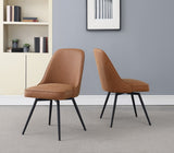 OSP Home Furnishings Penton Swivel Chair  - Set of 2 Sand