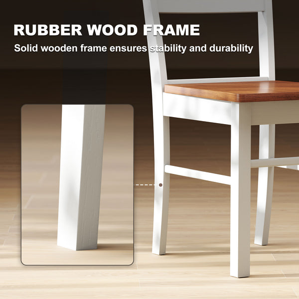 English Elm Wood Windsor Spindle Back Dining Chair Set of Four Solid Rubberwood Farmhouse Matte Black T3971P429724