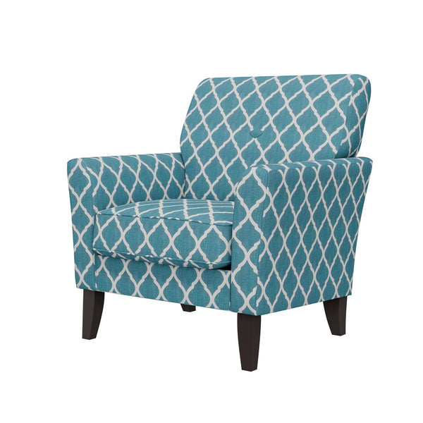 English Elm Dorset Barrel Accent Chair Velour Upholstery Solid Legs Compact Living Room Seating B127P495068