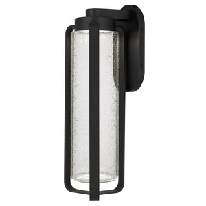 English Elm 22 Inch Seedy Glass Led Wall Sconce Dimmable Vintage Fixture for Bath or Hallway B370P417688
