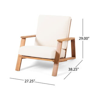 English Elm Christopher Knight Home® - PALOMA Modern Adirondack Club Chair with Acacia Wood Frame, Water-Resistant Cushions for Patio ComfortPALOMA Modern Adirondack Club Chair with Acacia Wood Frame and Water-Resistant Cushions for Patio Comfort Beige 67045.00BGE