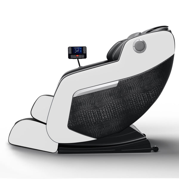 English Elm Massage Full-Body Zero Gravity Chair with 20 Airbags, Hip Heat, 8 Rollers, Foot & Air Massage, Easy Install W3327S00005