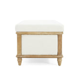 Christopher Knight Home® - Noble House - - Osgood White Storage Ottoman