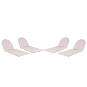 English Elm Christopher Knight Home® - Outdoor Chaise Lounge Cushion Set Of 4 - Stylish Beige, Weather-Resistant & Comfortable For Patio Use N770P298696B004
