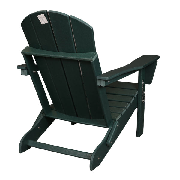 English Elm Folding Hdpe Adirondack Chair Ergonomic Stackable All Weather Outdoor Patio Seat W2103P179347
