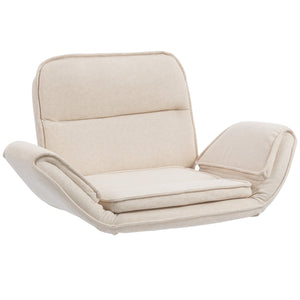 English Elm Stylish Barrel Swivel Accent Chair Upholstered Seat with Storage for Vanity or Dining W3248P424649