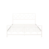 Christopher Knight Home® - Noble House - Francoise Modern Iron King Bed Frame