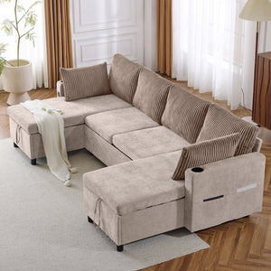 English Elm Swivel Barrel Accent Chair Chenille Tufted Round Club Seat for Living Room Lounge N719S002230D