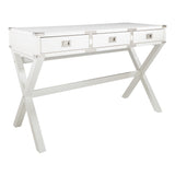 OSP Home Furnishings Wellington 46" Desk with Power White