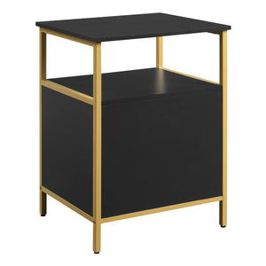 OSP Home Furnishings Modern Life Utility Table Black